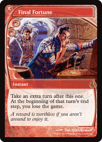 Image for Final Fortune (Future Sight) (190) [Mystery Booster 2]