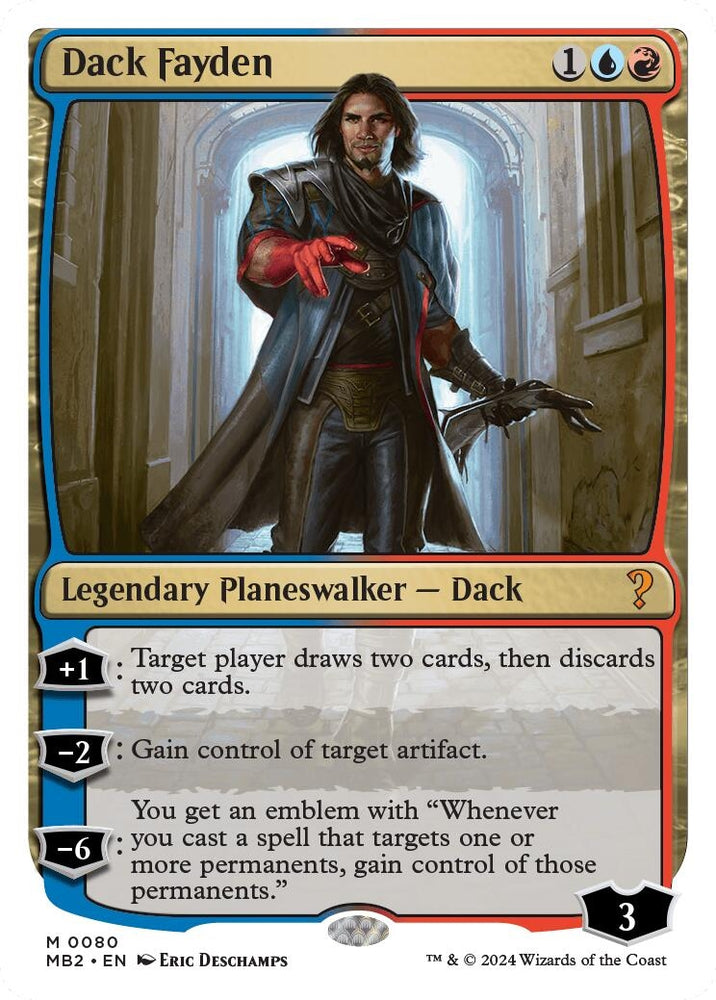 Image for Dack Fayden (White Border) (80) [Mystery Booster 2]