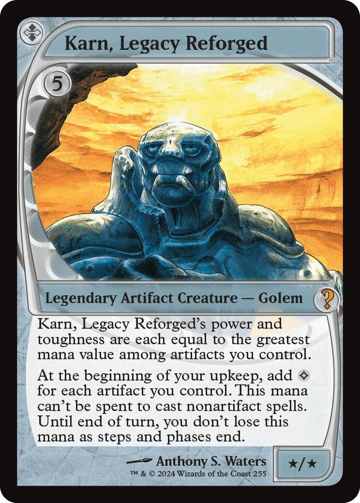 Image for Karn, Legacy Reforged (Future Sight) (255) [Mystery Booster 2]