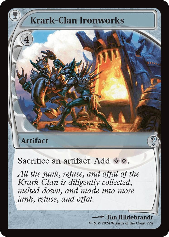 Image for Krark-Clan Ironworks (Future Sight) (224) [Mystery Booster 2]