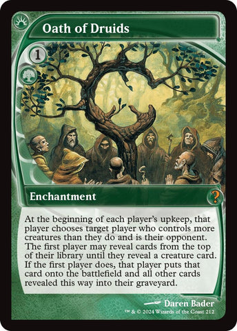 Image for Oath of Druids (Future Sight) (212) [Mystery Booster 2]