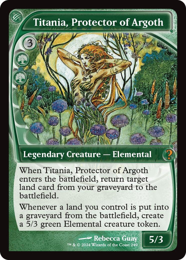 Image for Titania, Protector of Argoth (Future Sight) (249) [Mystery Booster 2]