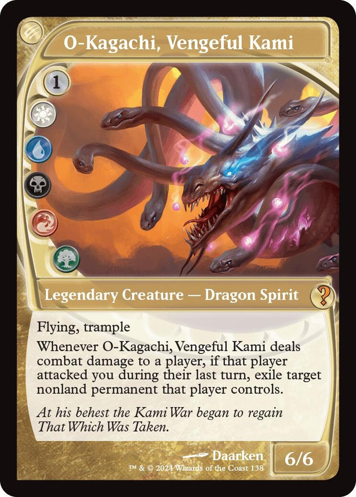 Image for O-Kagachi, Vengeful Kami (Future Sight) (138) [Mystery Booster 2]