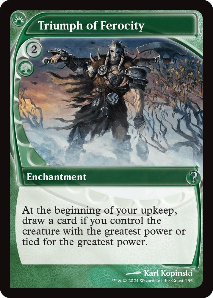 Image for Triumph of Ferocity (Future Sight) (135) [Mystery Booster 2]