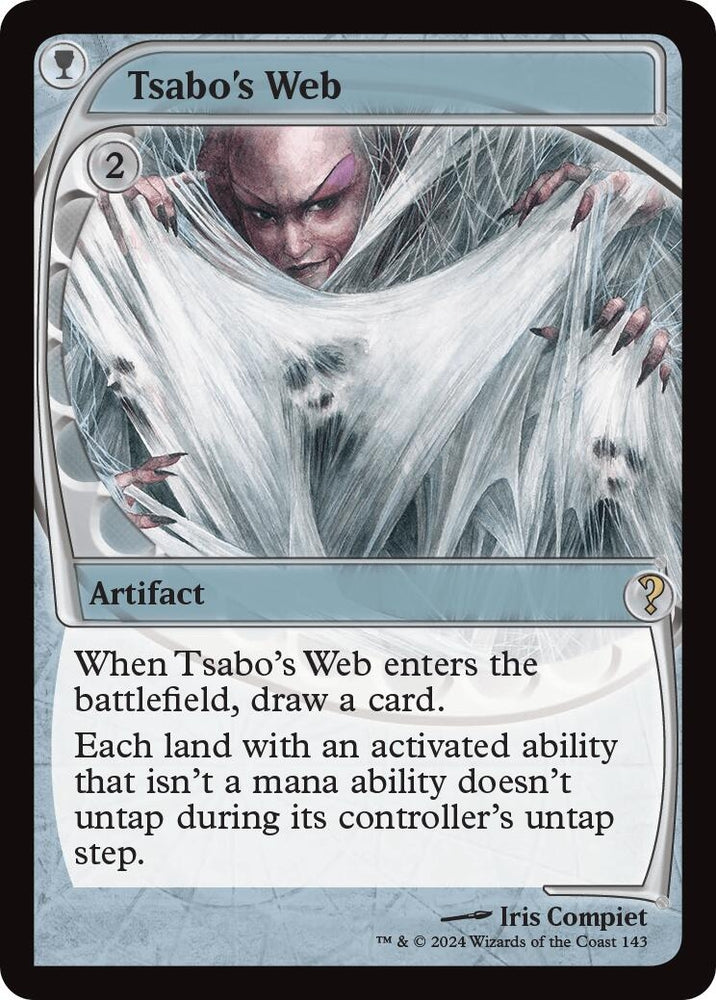 Image for Tsabo's Web (Future Sight) (143) [Mystery Booster 2]