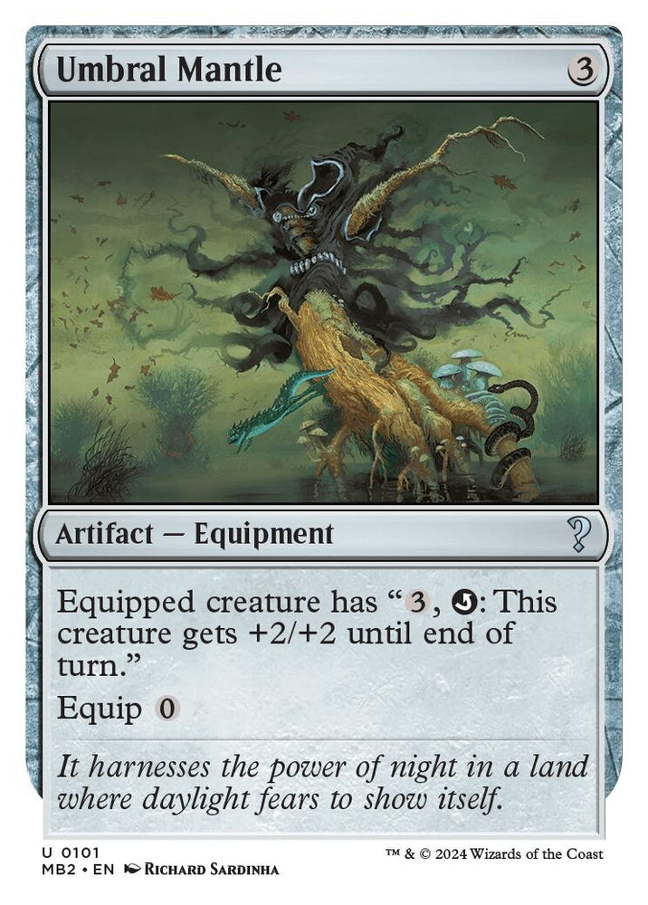 Image for Umbral Mantle (White Border) (101) [Mystery Booster 2]