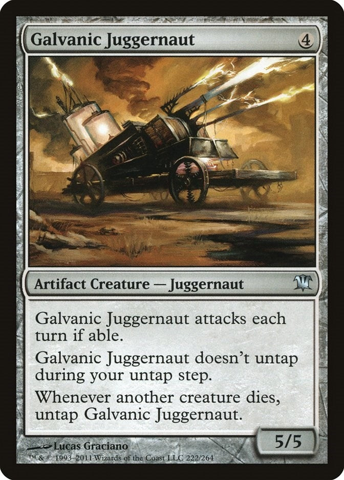 Image for Galvanic Juggernaut (222) [Innistrad]
