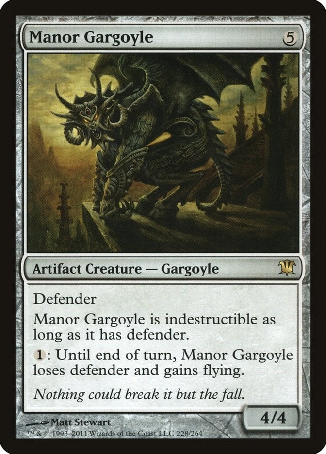 Image for Manor Gargoyle (228) [Innistrad]
