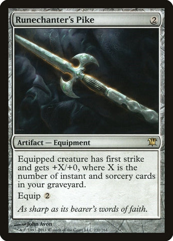 Image for Runechanter's Pike (231) [Innistrad]
