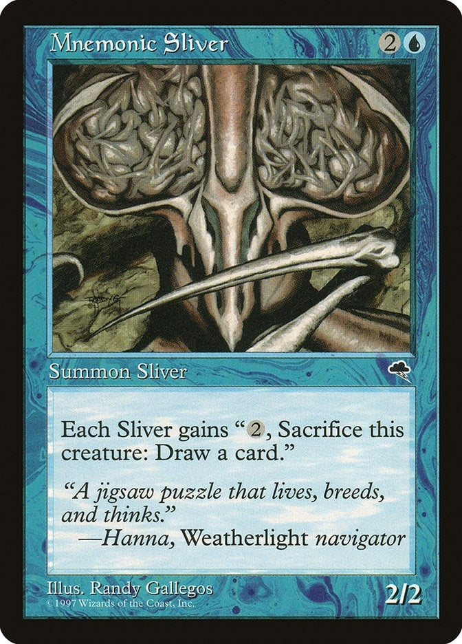 Image for Mnemonic Sliver (77) [Tempest]
