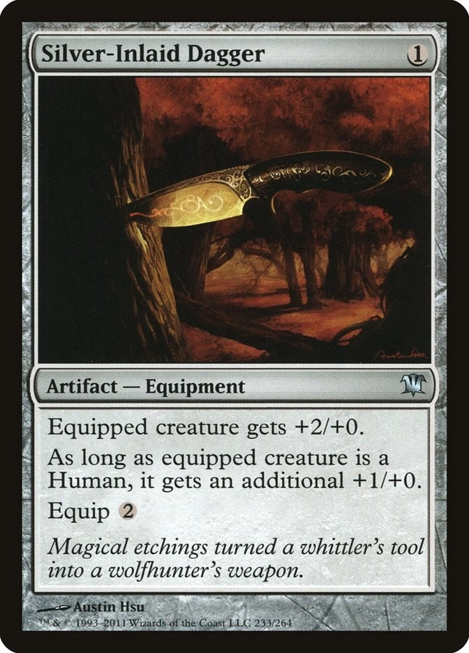 Image for Silver-Inlaid Dagger (233) [Innistrad]