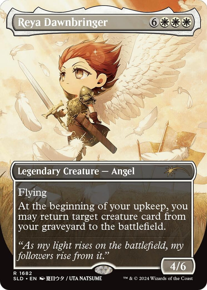 Image for Reya Dawnbringer (Rainbow Foil) (1682) [Secret Lair Drop Series]