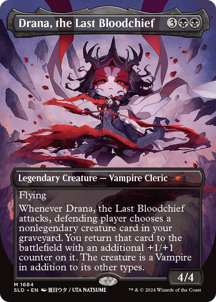 Image for Drana, the Last Bloodchief (Rainbow Foil) (1684) [Secret Lair Drop Series]