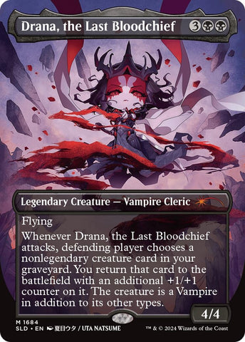 Image for Drana, the Last Bloodchief (Rainbow Foil) (1684) [Secret Lair Drop Series]