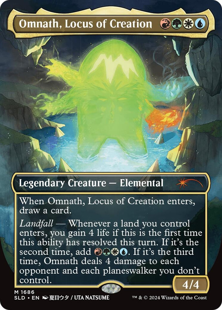Image for Omnath, Locus of Creation (Rainbow Foil) (1686) [Secret Lair Drop Series]