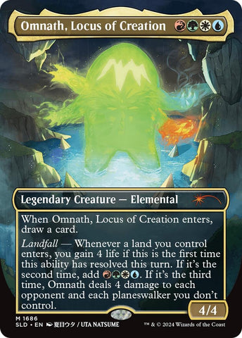 Image for Omnath, Locus of Creation (Rainbow Foil) (1686) [Secret Lair Drop Series]