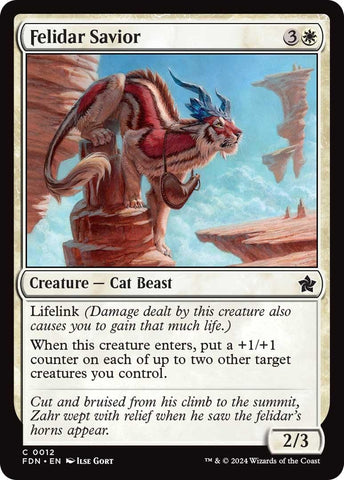 Image for Felidar Savior (12) [Foundations]