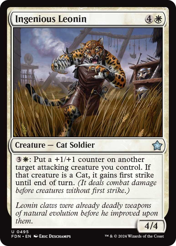 Image for Ingenious Leonin (495) [Foundations]
