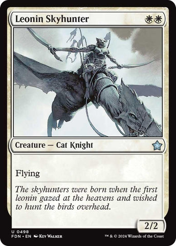 Image for Leonin Skyhunter (498) [Foundations]