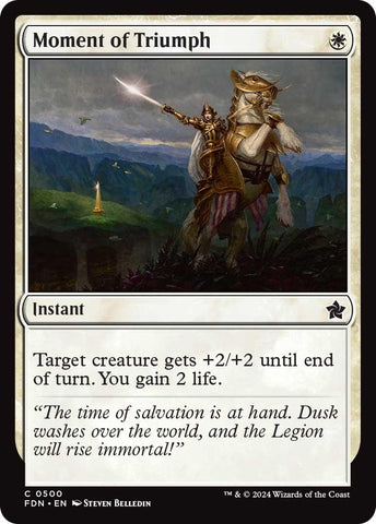 Image for Moment of Triumph (500) [Foundations]