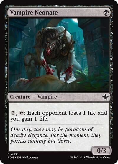 Image for Vampire Neonate (531) [Foundations]