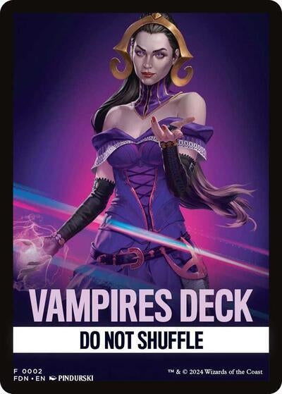 Image for Vampires Deck Theme Card (2) [Foundations]
