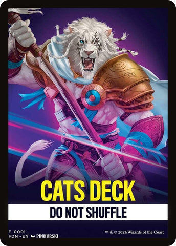 Image for Cats Deck Theme Card (1) [Foundations]