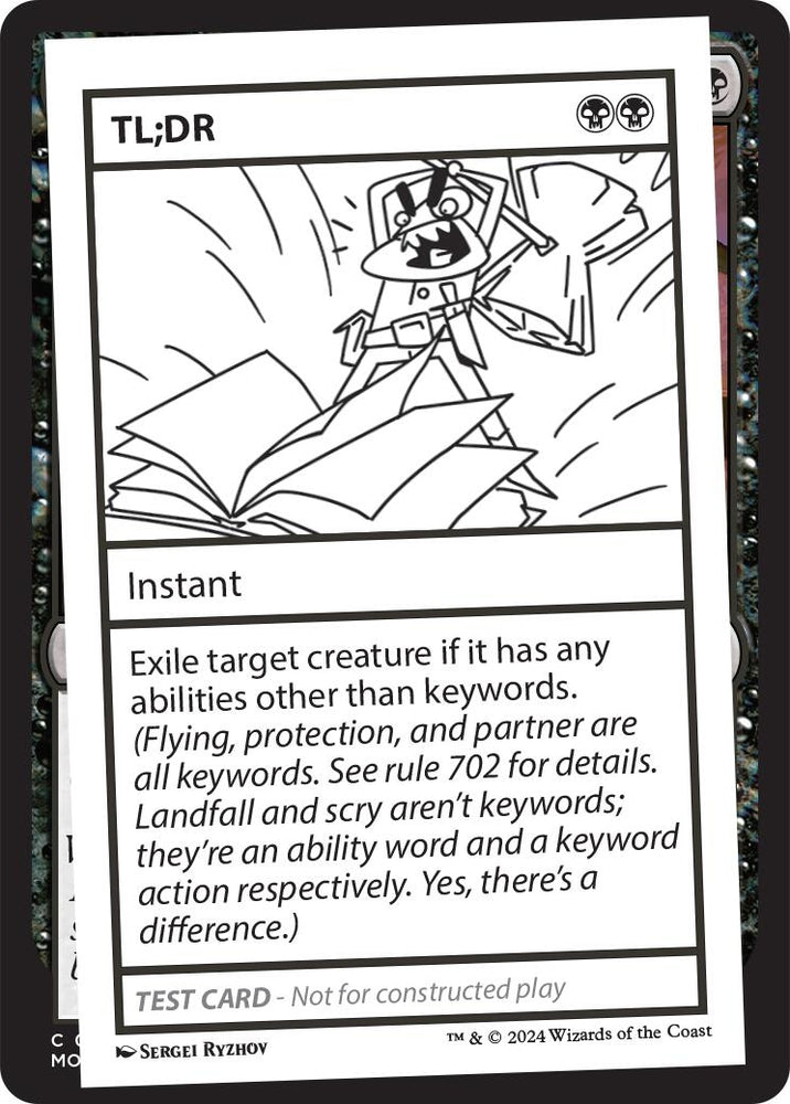 Image for TL;DR [Mystery Booster 2 Playtest Cards]