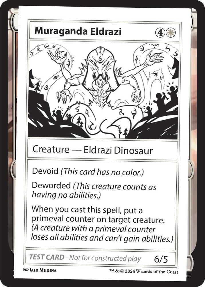 Image for Muraganda Eldrazi [Mystery Booster 2 Playtest Cards]