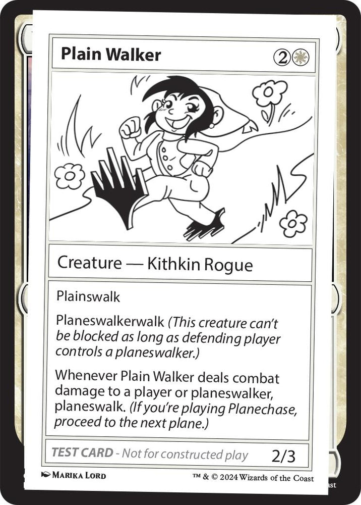 Image for Plain Walker [Mystery Booster 2 Playtest Cards]