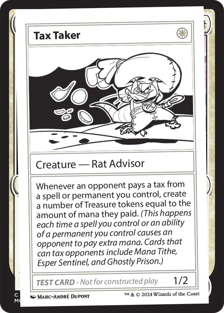 Image for Tax Taker [Mystery Booster 2 Playtest Cards]