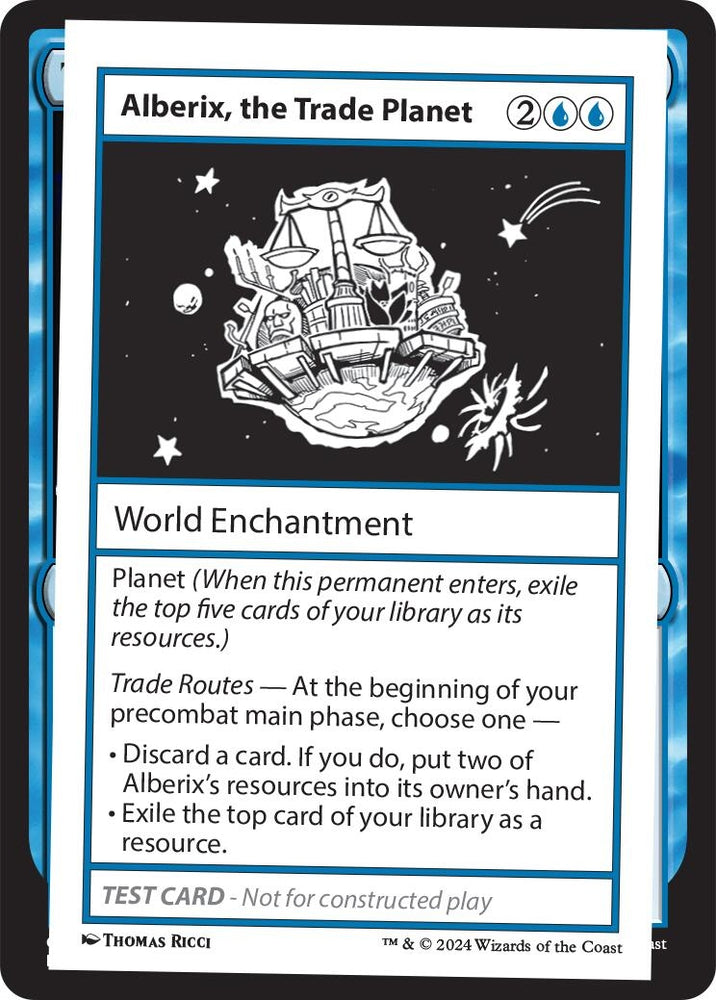 Image for Alberix, the Trade Planet [Mystery Booster 2 Playtest Cards]