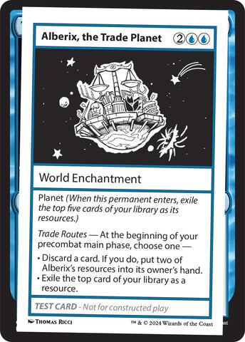 Image for Alberix, the Trade Planet [Mystery Booster 2 Playtest Cards]