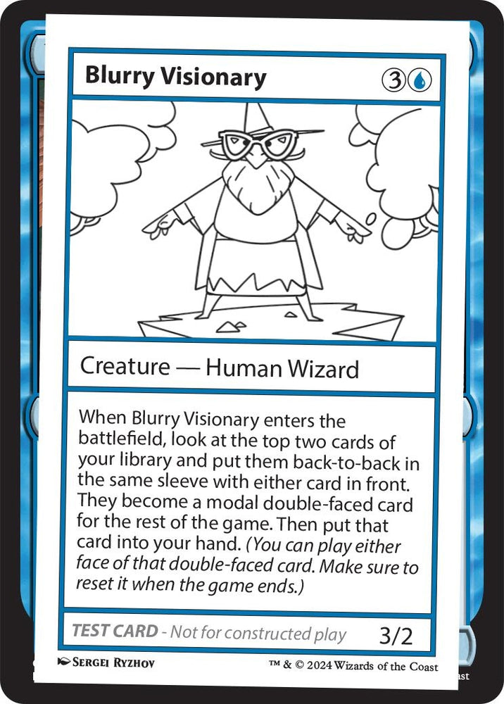 Image for Blurry Visionary [Mystery Booster 2 Playtest Cards]