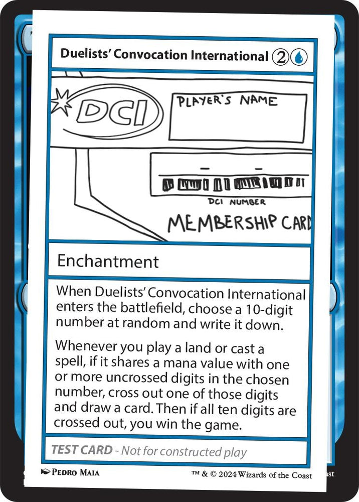 Image for Duelists' Convocation International [Mystery Booster 2 Playtest Cards]