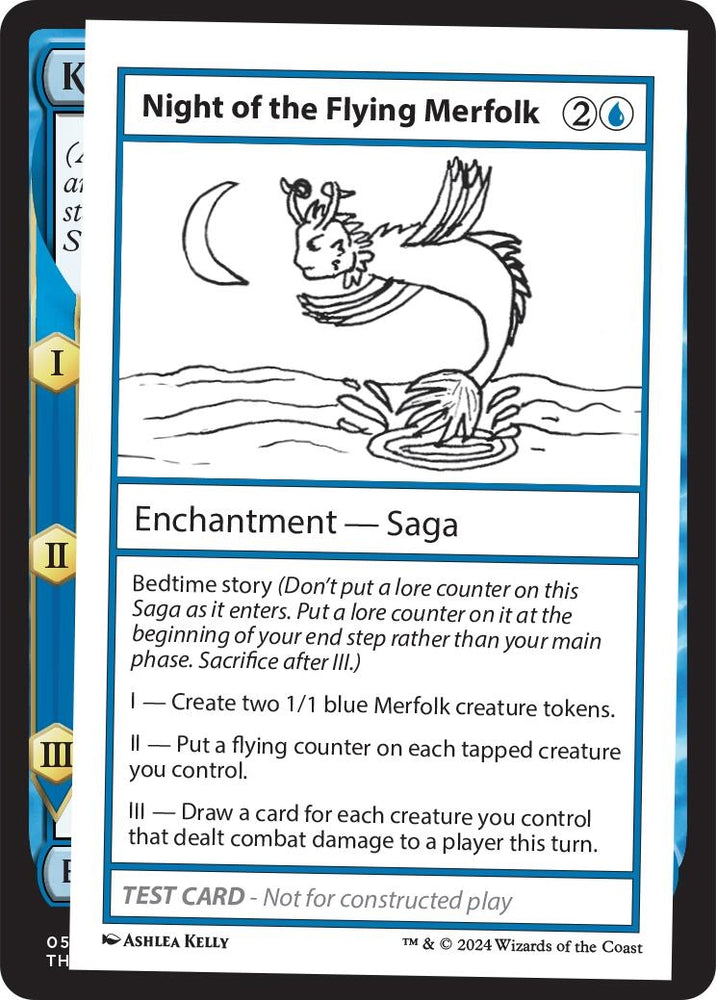 Image for Night of the Flying Merfolk [Mystery Booster 2 Playtest Cards]