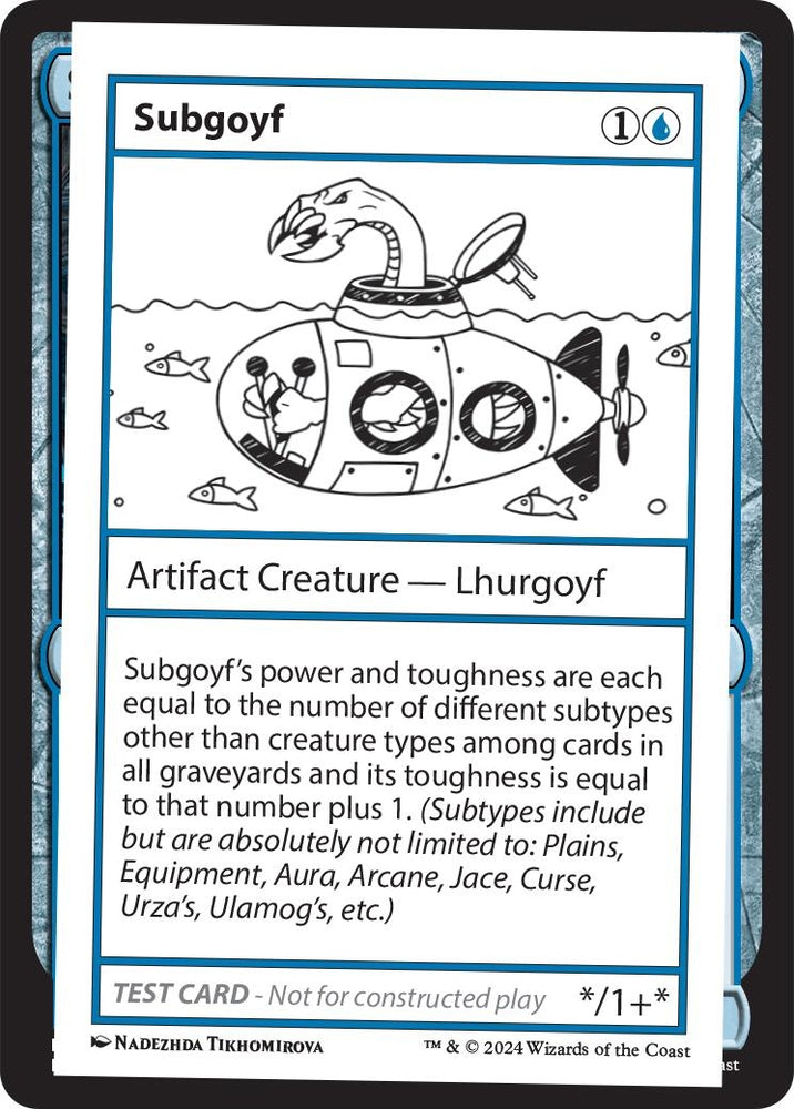 Image for Subgoyf [Mystery Booster 2 Playtest Cards]