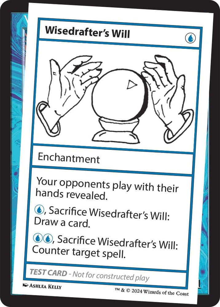 Image for Wisedrafter's Will [Mystery Booster 2 Playtest Cards]