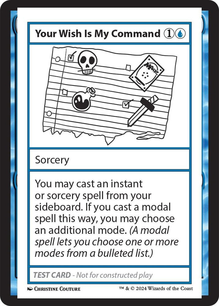 Image for Your Wish Is My Command [Mystery Booster 2 Playtest Cards]
