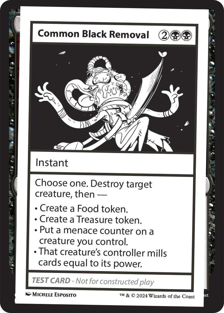 Image for Common Black Removal [Mystery Booster 2 Playtest Cards]