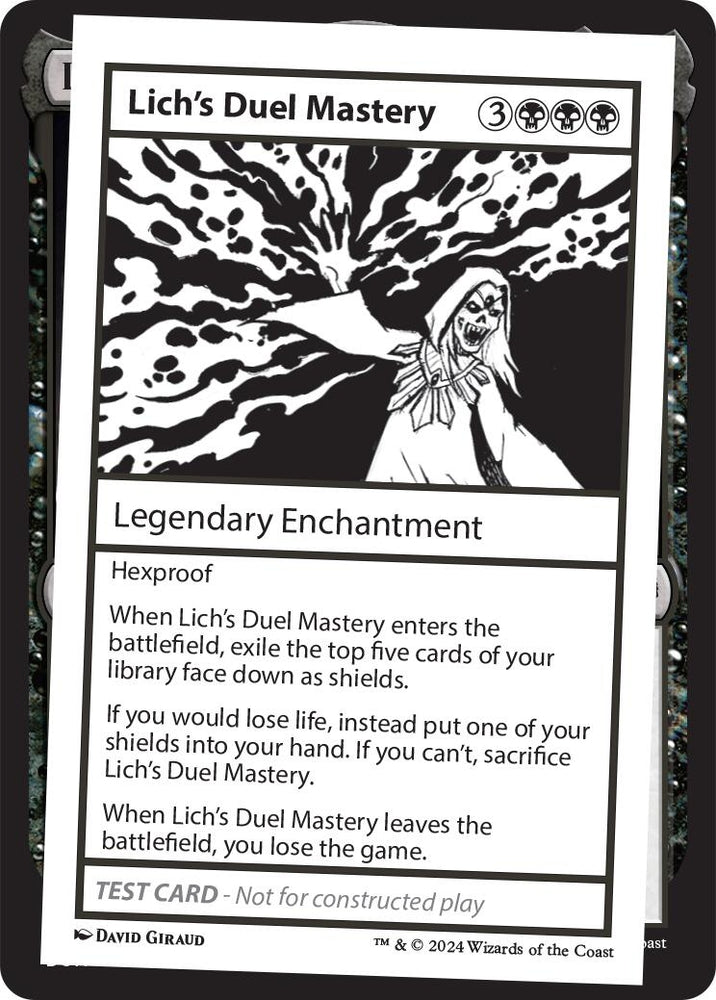 Image for Lich's Duel Mastery [Mystery Booster 2 Playtest Cards]