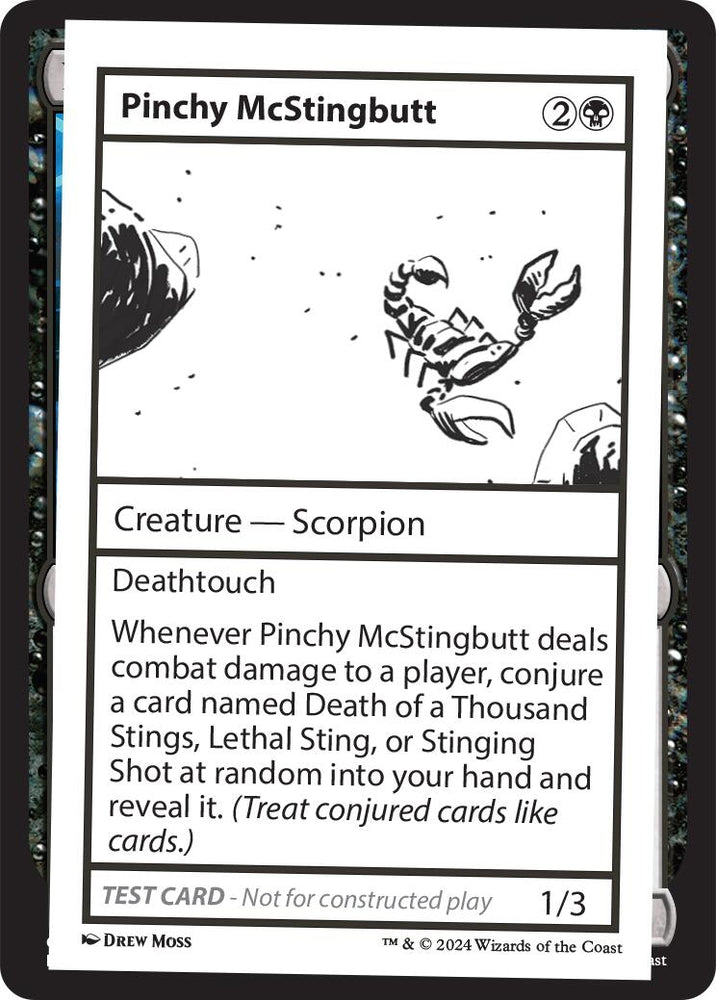 Image for Pinchy McStingbutt [Mystery Booster 2 Playtest Cards]