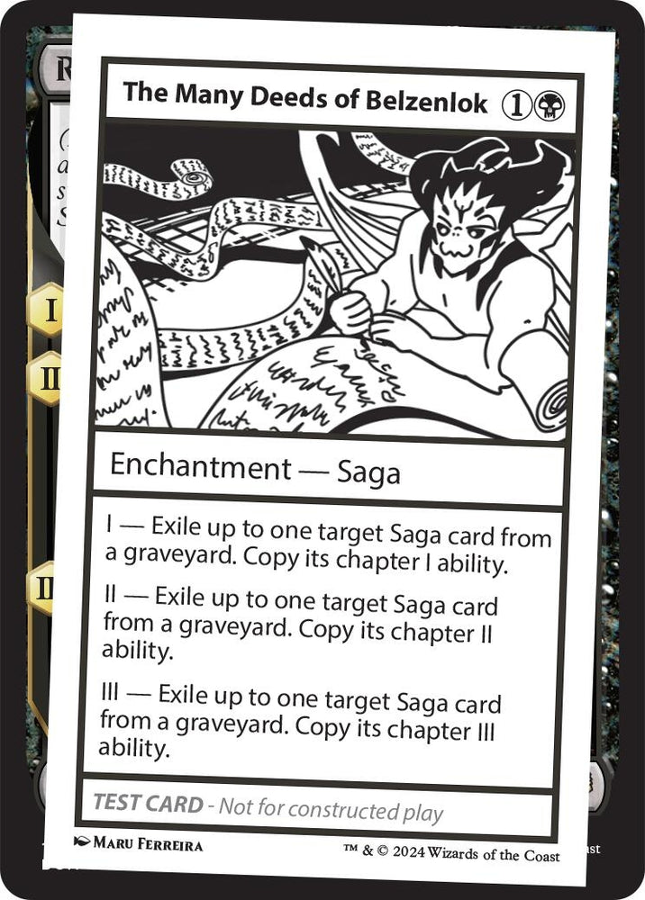 Image for The Many Deeds of Belzenlok [Mystery Booster 2 Playtest Cards]