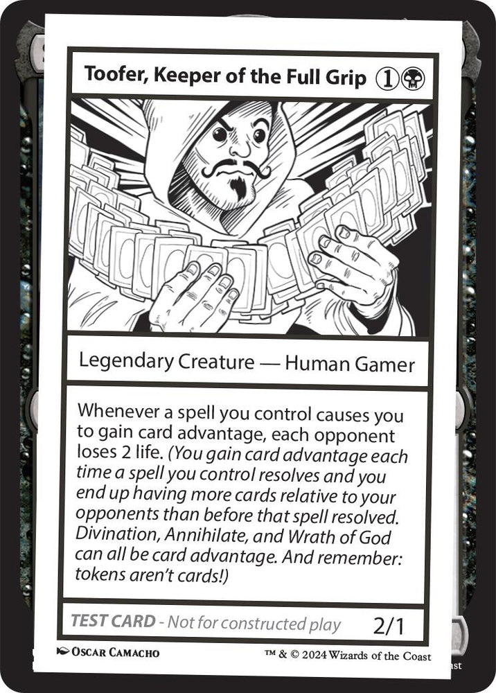 Image for Toofer, Keeper of the Full Grip [Mystery Booster 2 Playtest Cards]