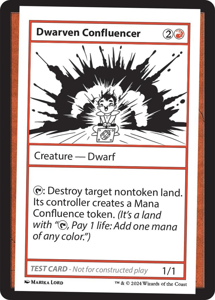 Image for Dwarven Confluencer [Mystery Booster 2 Playtest Cards]