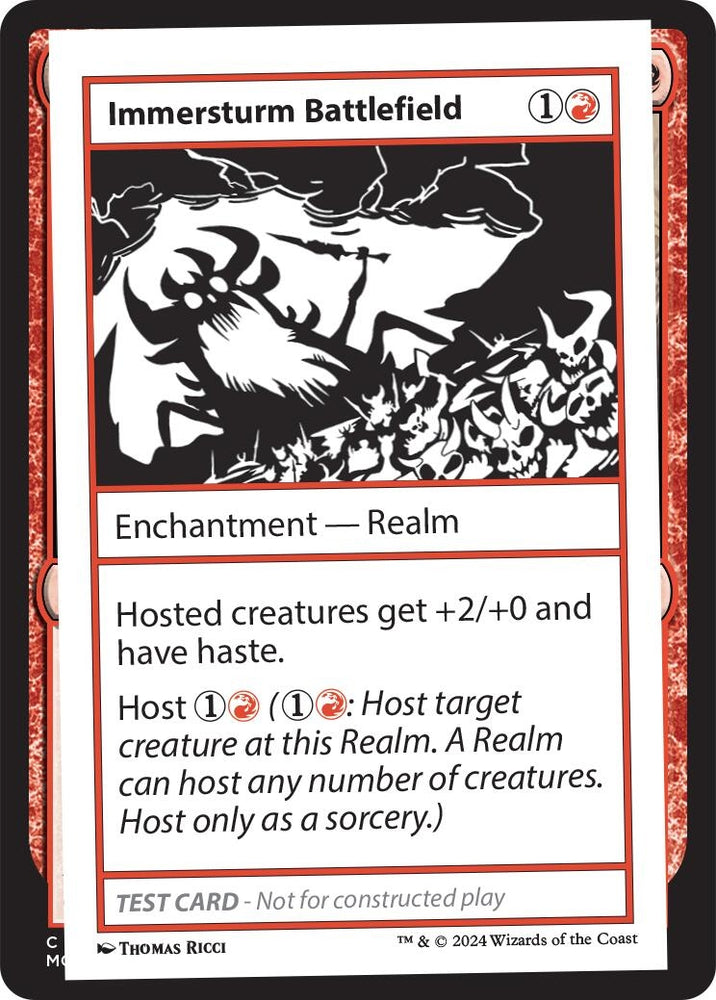 Image for Immersturm Battlefield [Mystery Booster 2 Playtest Cards]