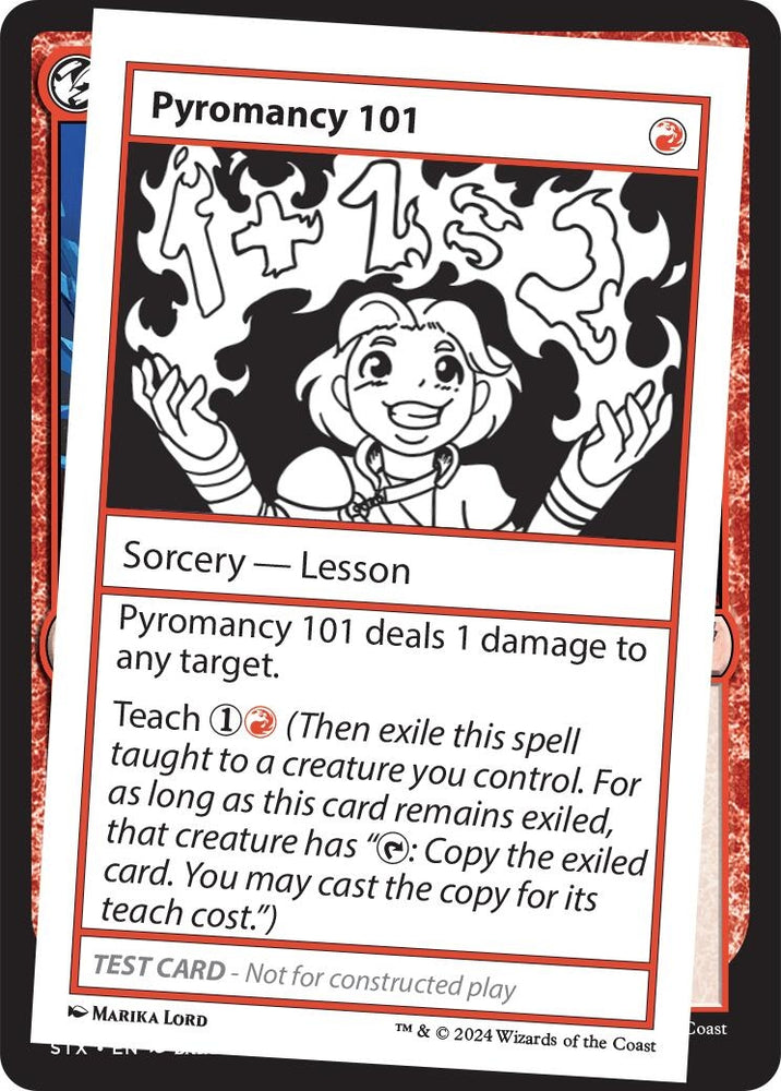 Image for Pyromancy 101 [Mystery Booster 2 Playtest Cards]