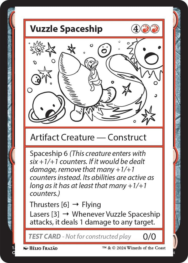 Image for Vuzzle Spaceship [Mystery Booster 2 Playtest Cards]