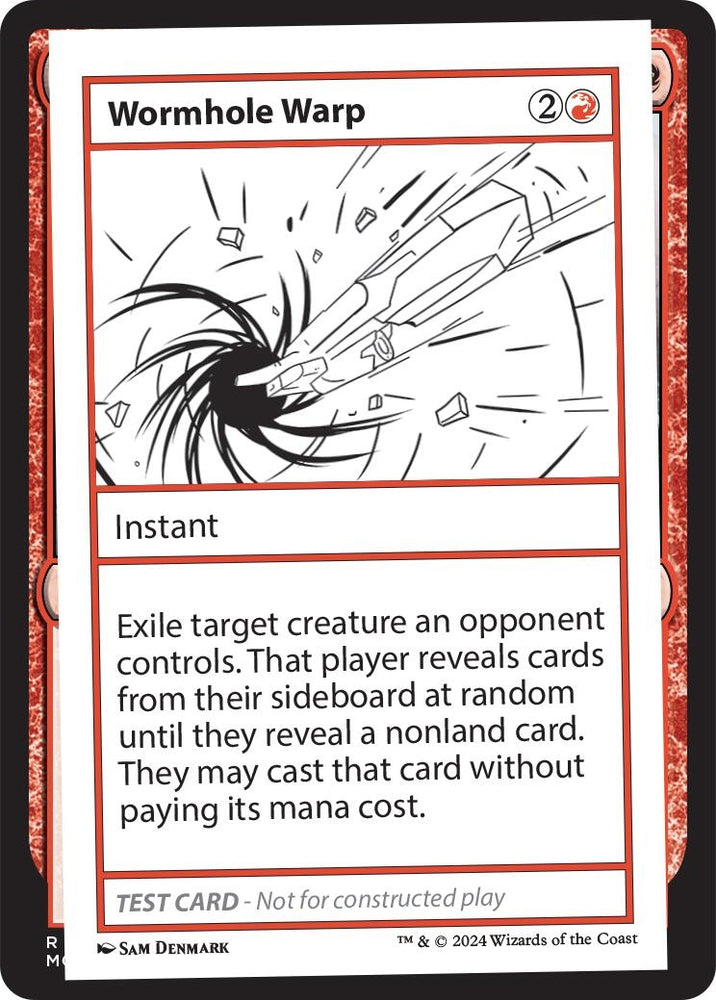 Image for Wormhole Warp [Mystery Booster 2 Playtest Cards]