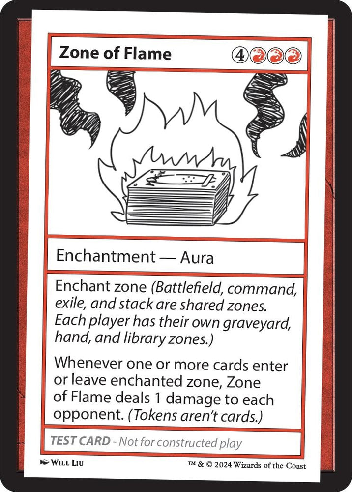 Image for Zone of Flame [Mystery Booster 2 Playtest Cards]